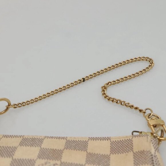 LOUIS VUITTON Damier Azur Mini Pochette Accessoires Pouch - Picture 6 of 16